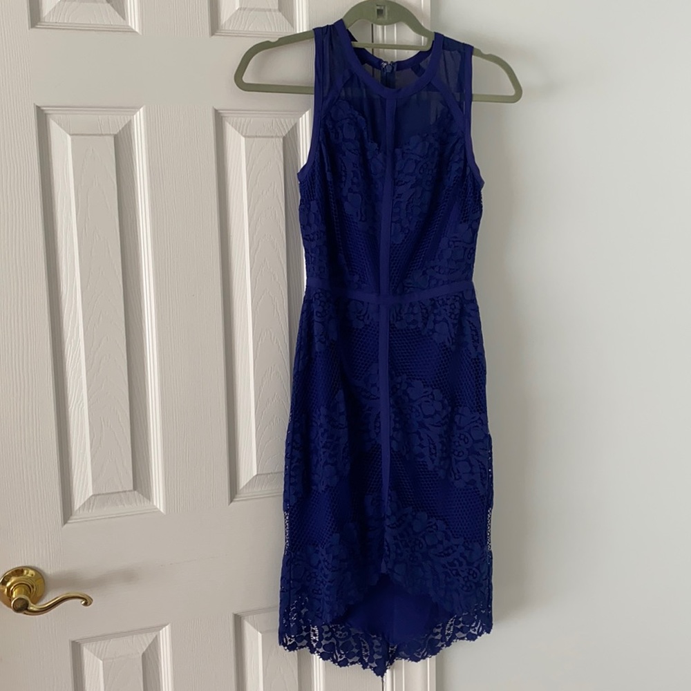 Blue Cocktail Dress